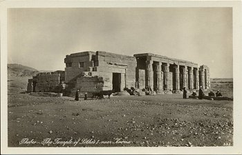 333 - Thebes - The Temple of Pethos I near Kurna