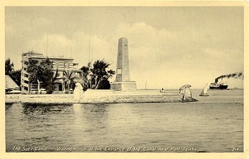 The Suez Canal - The Eastern Entrance to the Suez Canal at Port Tewfik 313