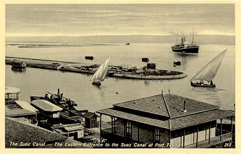 The Suez Canal - Warmemorial at the Entrance of the Canal near Port Tewfik 314