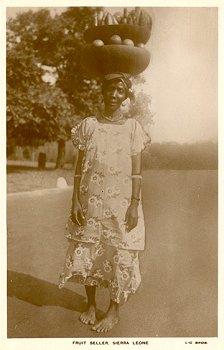 Fruit Seller, Sierra Leone