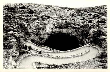 Entrance to Carlsbad Cavern, New Mexico