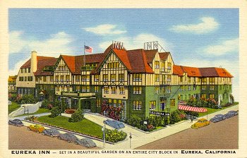 Eureka Inn - Set in a beautiful garden on an entire city block in Eureka, California
