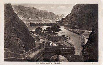 The Tanks, General View, Aden.