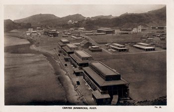 Crater (Barracks), Aden.