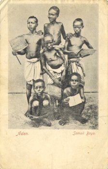 Aden. Somali Boys.