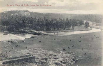 General View of Galle, from the Fortification.