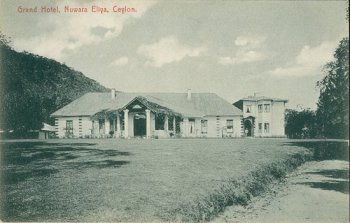 Grand Hotel, Nuwara Eliya, Ceylon.