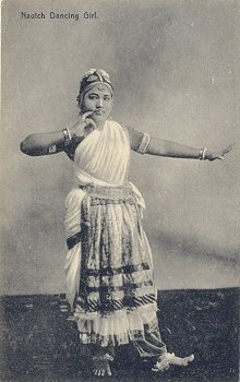 Nautch Dancing Girl.