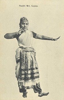 176 - Nautch Girl, Ceylon