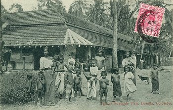 Typical Roadside View, Boretta, Colombo