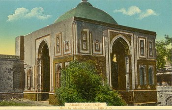 Alaudin Gate, Delhi. Built by Alaudin Khilji in 1310 A. D.