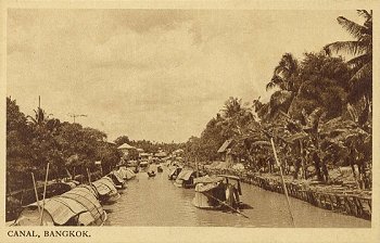 Canal, Bangkok.