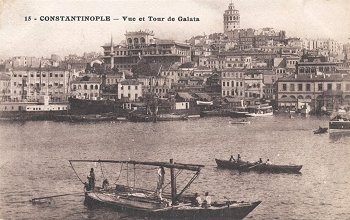 Vue et Tour de Galata