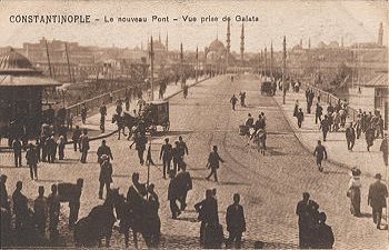 Le Nouveau Pont - Vue prise de Galata