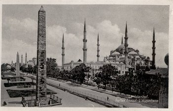 Istanbul. Sultan Ahmed. LHippodrome.
