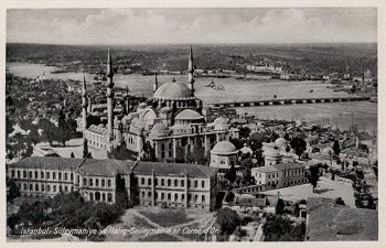 Istanbul:- Sleymaniye ye Hali-Souleymani et Corne dOr.