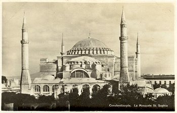 Constaniople. La Mosque St. Sophie