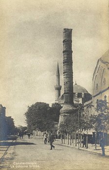 Constantinople. La colonne brle