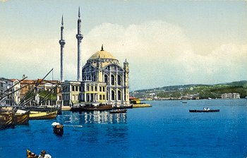 Nr. 10 Constantinople. Mosque  d'Ortakeni, Bosphore