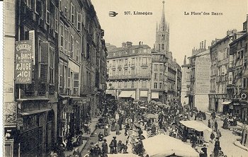207. Limoges La Place des Bancs