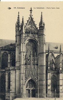 208. Limoges La Cathdrale - Porte Saint-Jean