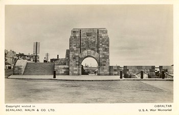 Gibraltar - U.S.A. War Memorial