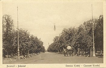 Bucuresti - Bukarest Soseaua Kieselef - Chaussee Kisself