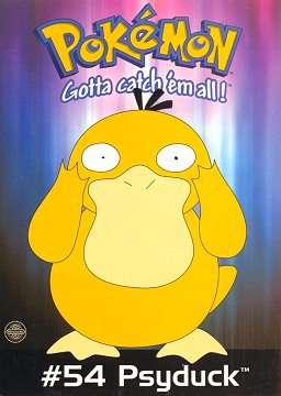 POKMON #54 psyduck 1st printing