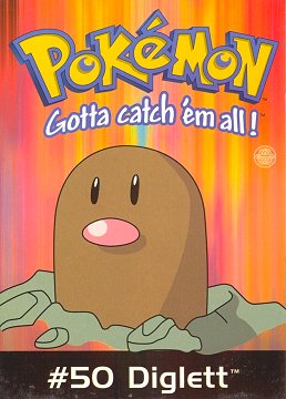 POKéMON #50 diglett