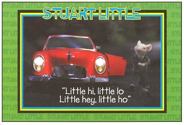 Stuart Little Red Car