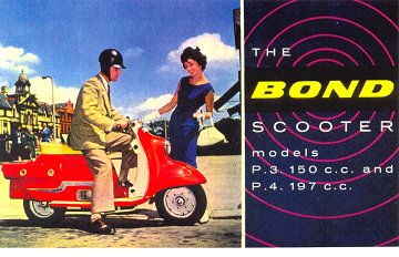 Series British Scooters, Bond P3 & P4