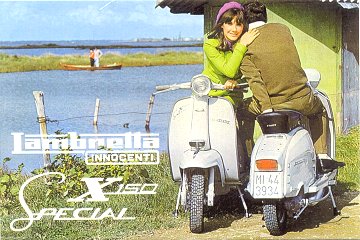 Series Lambretta Scooters Model SX 150