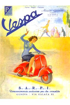 Series Vespa Scooters Model 98