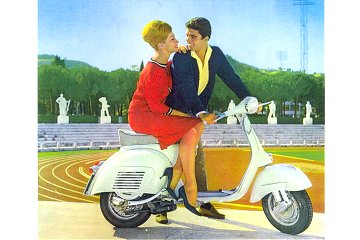 Series Vespa Scooters Model G.S. 160