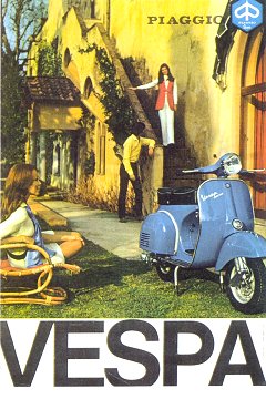Series Vespa Scooters Model Rally