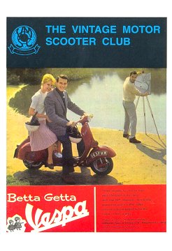 Series Vespa Adverts, November 1959