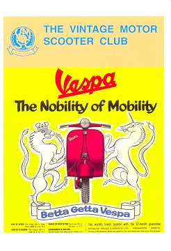 Series Vespa Adverts, September 1959