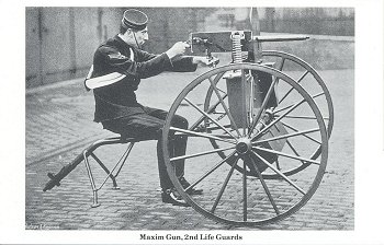Maxim Gun, 2nd Life Guards