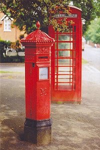 1872 Penfold Pillar Box. Cheltenham.