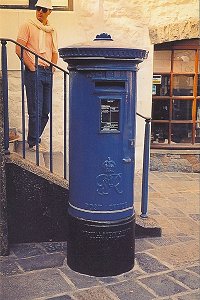 1937 George VI. Pillar Box. St. Peter Port, Guernsey.
