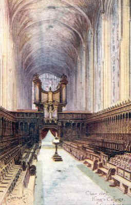 Choir West, King's College, Cambridge