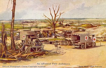 107. An advanced Field Ambulance