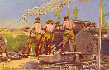 113 Hot work by Australian Gunners