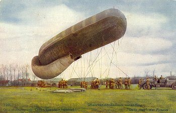 120. Observation balloon ascending