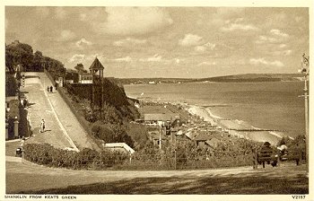 Shanklin from Keats Green V2157