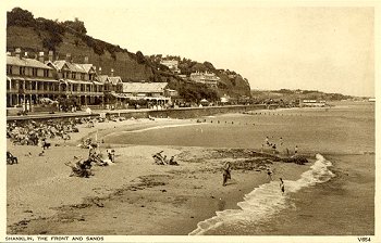 Shanklin, The Front and Sands V654