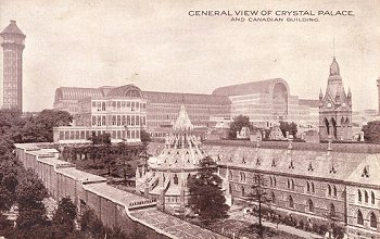 General View of Crystal Palace, and Canadian Building.