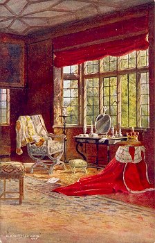 The Spangled Bedroom (Window), Knole.