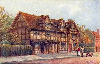 Shakespeare's Birthplace, Stratford-on-Avon.