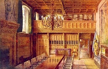 Banqueting Hall, Hever Castle by C. Essenhigh Corke